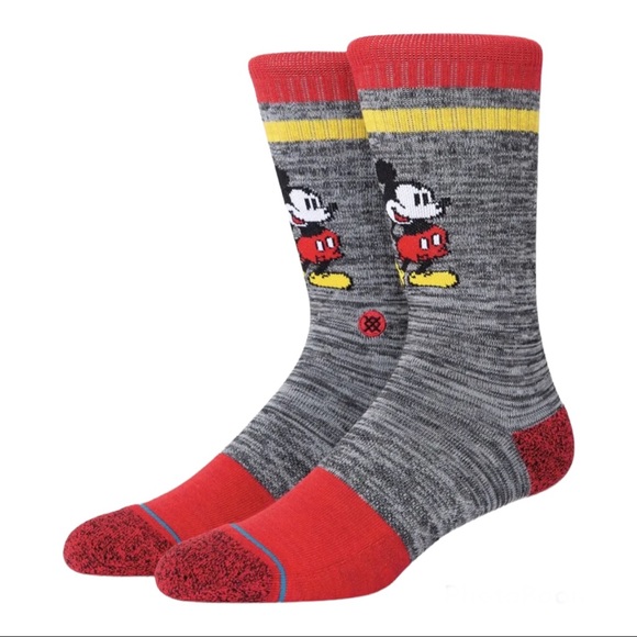 Stance Vintage Disney Mickey Mouse Crew Socks Size Large